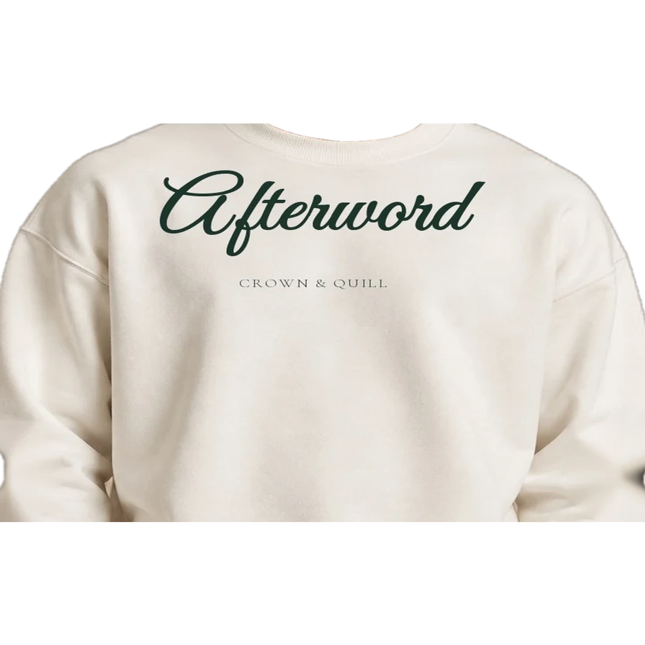 Afterword front artwork, up close