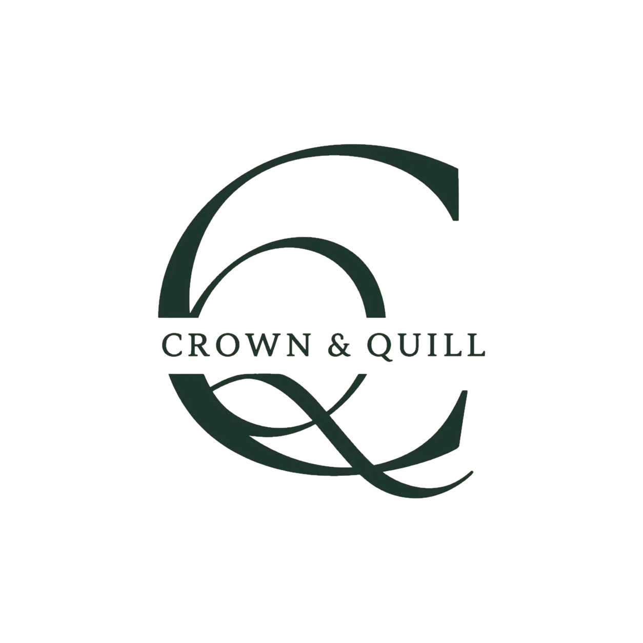 Crown & Quill printed neck label