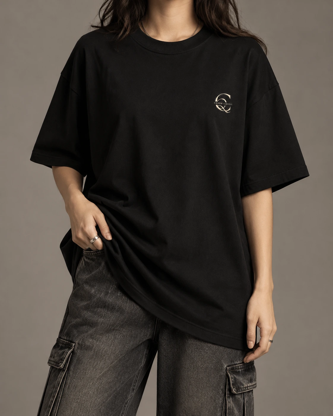 Daydreaming Professionally T-shirt worn, front view, styled