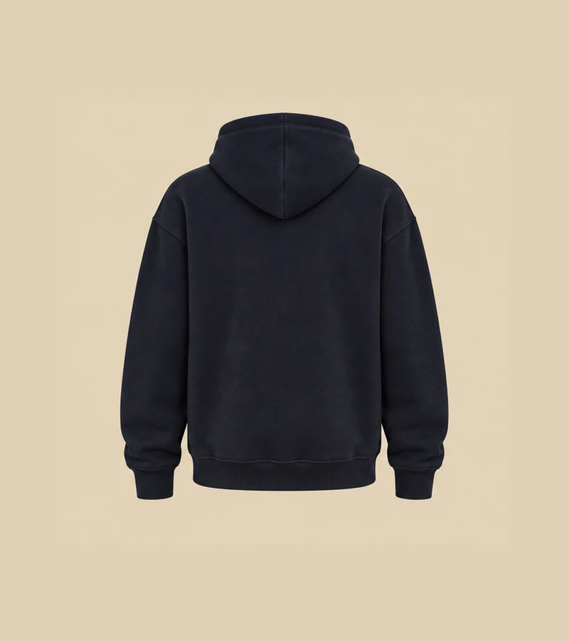 Nocturne Ink Script Hoodie ring4 concept, not real product photography