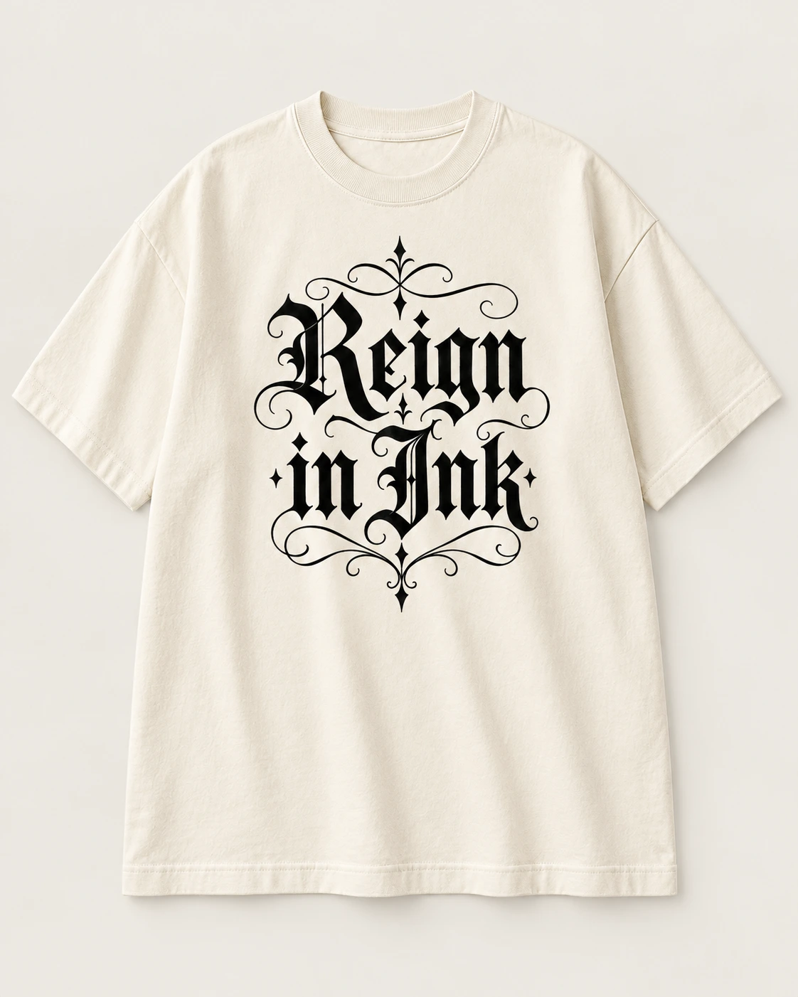Reign in Ink T-shirt, front